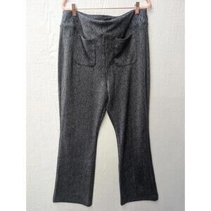 Cabi Chill Trouser #4889 Black and Gray Pants Fall 2025 Size XL